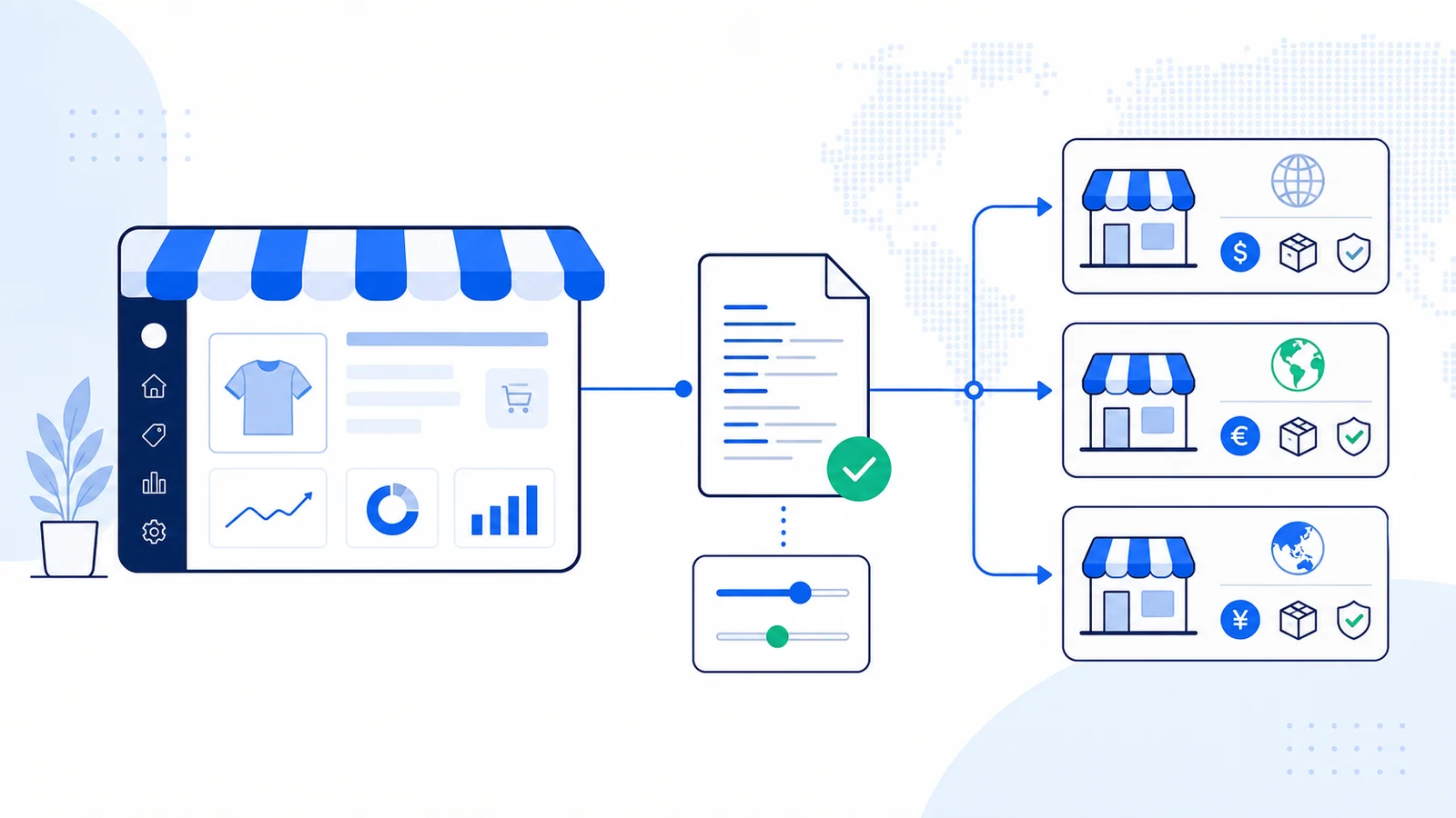 Shopify llms.txt: managed files, Liquid, and multi-market stores
